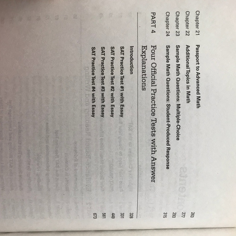 SAT Study Guide - Picture 5 of 6